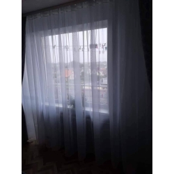 Turkiško audinio užuolaidos be raštų