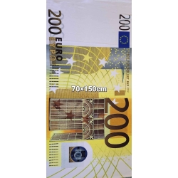 Rankšluostis „Euro banknotai“ 70×150 cm