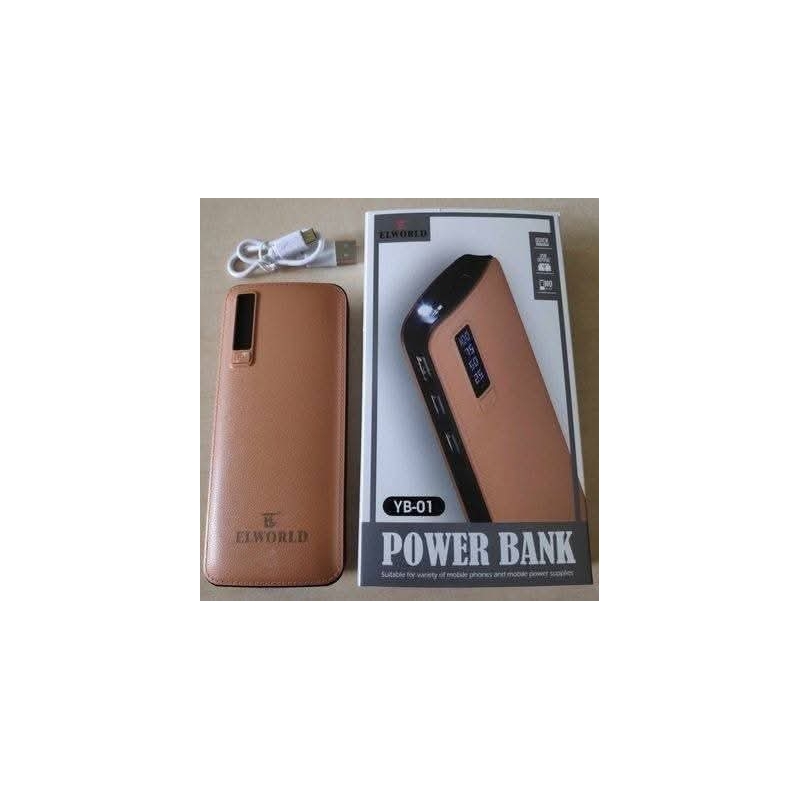 Power bank 20 000 mAh – atsarginė baterija su žibintuvėliu
