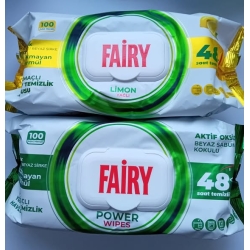 Fairy Power Wipes drėgnos...