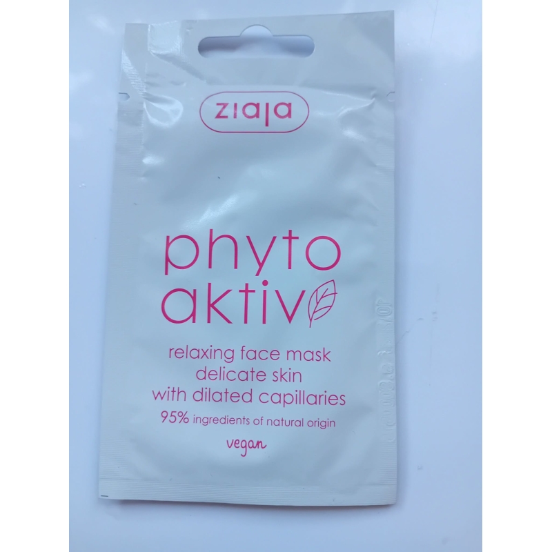 „Ziaja Phytoaktiv“ raminamoji ir atpalaiduojamoji veido kaukė