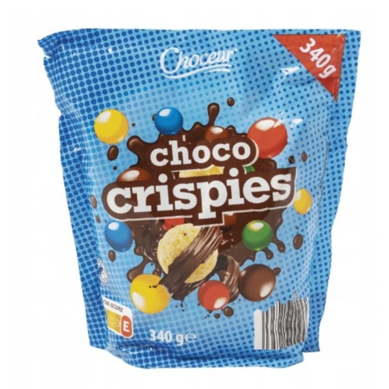 „Choceur Choco Crispies“ – tai traškūs, šokoladiniai rutuliukai, aplieti spalvotu cukraus glaistu.