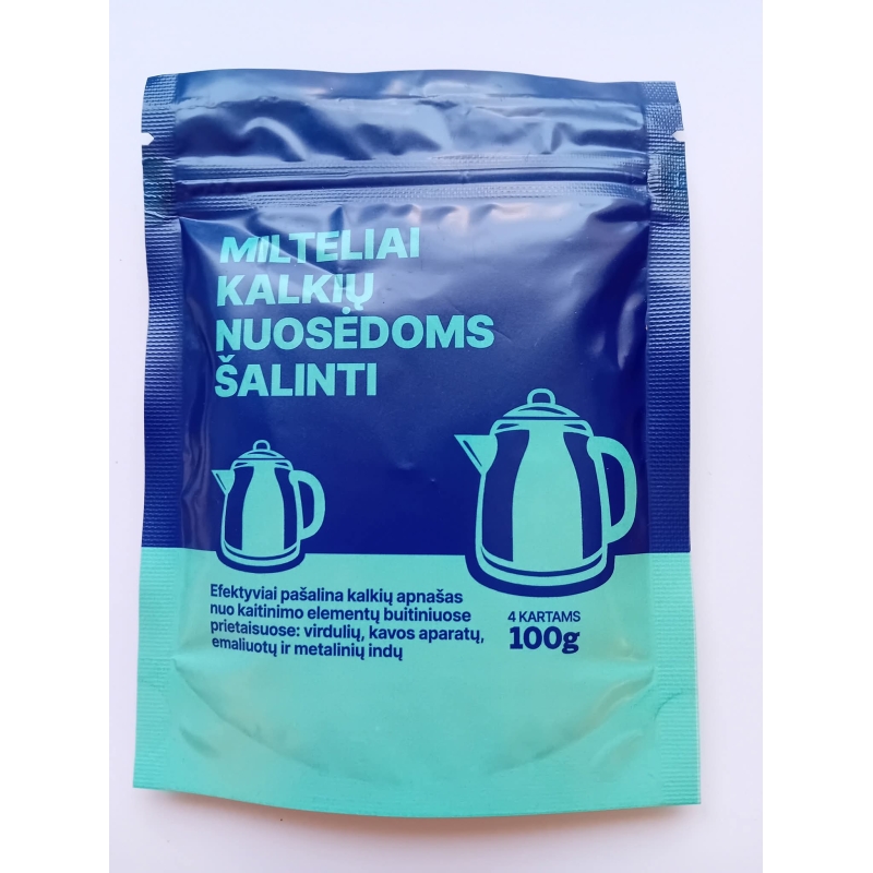 Milteliai kalkių nuosėdoms šalinti (100 g)