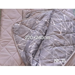 Lietuviškos gamybos dvipusiai medvilniniai lovos užtiesalai 🛏️