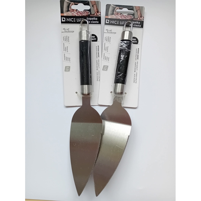 Torto mentelė / serviravimo mentelė 27 cm – lygi ir dantyta pusė